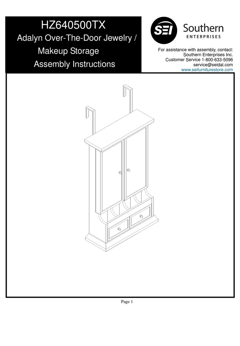 SEI HZ640500TX Assembly instructions