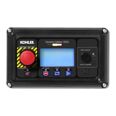 Kohler Decision-Maker 3500 User manual