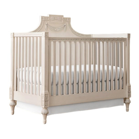 baby&child ROSELLE CONVERSION CRIB 104857 manual