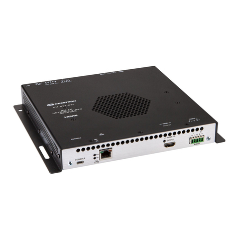 Crestron DM-NVX-E30 User manual