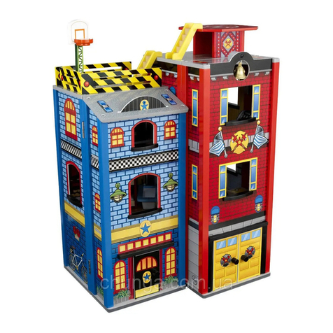 KidKraft Everyday Heroes Assembly instructions