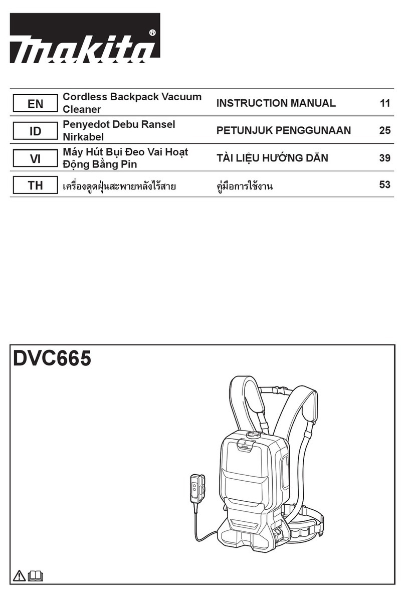 Makita DVC665 User manual Makita DVC665 User manual