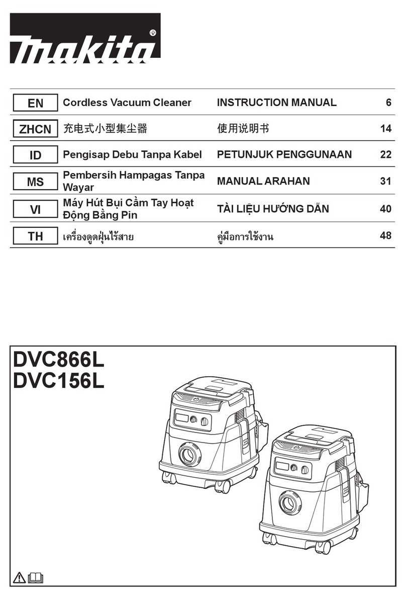 Makita DVC866L instruction manual