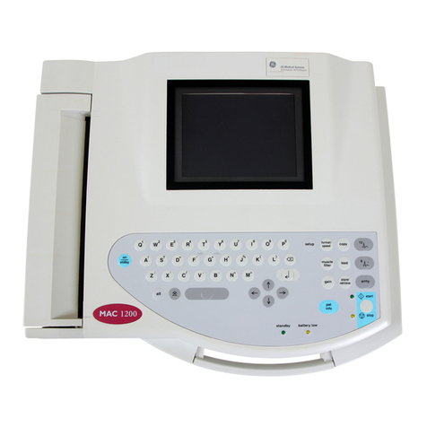 GE MAC 1200 User manual