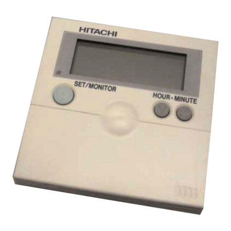 Hitachi PSC-A1T Installation and operation manual