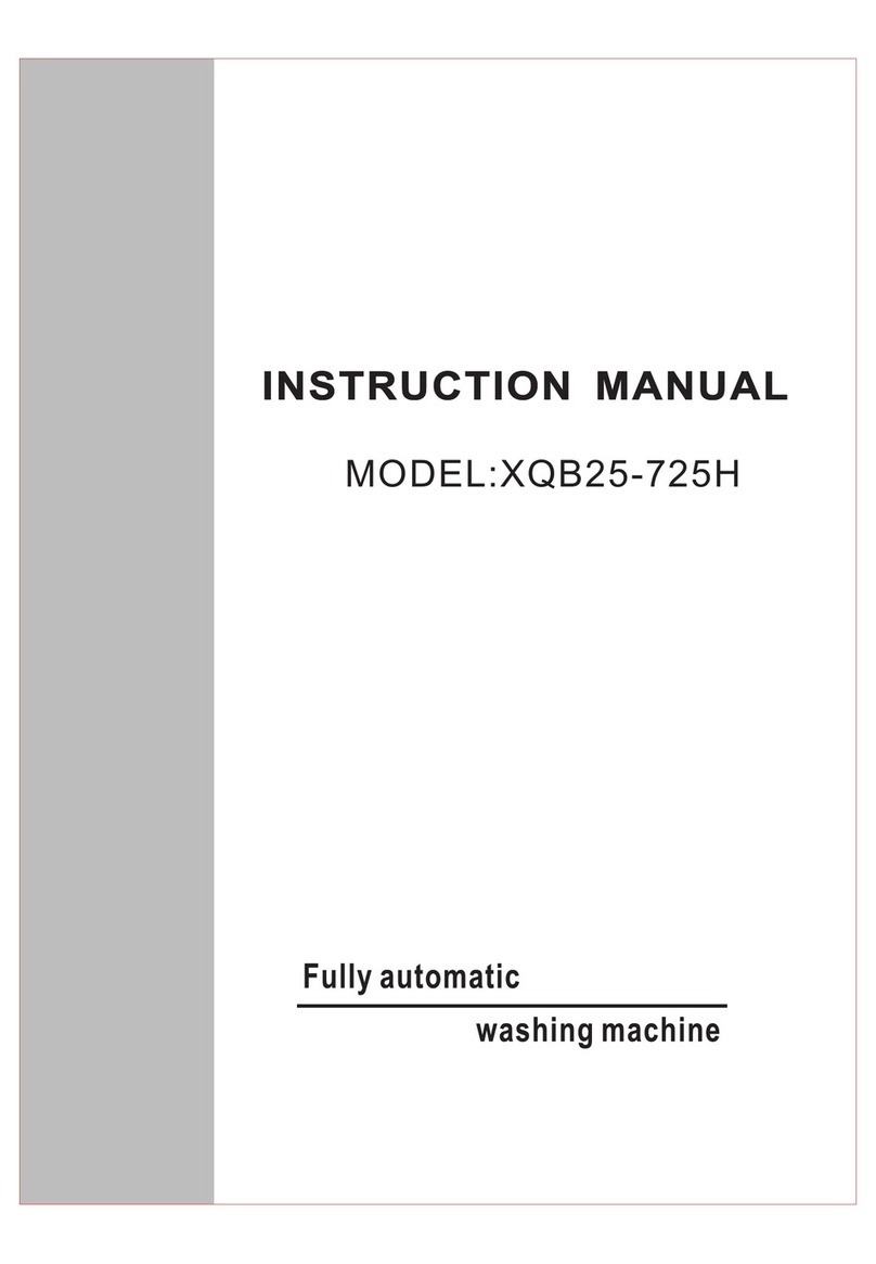 Mini XQB25-725H instruction manual