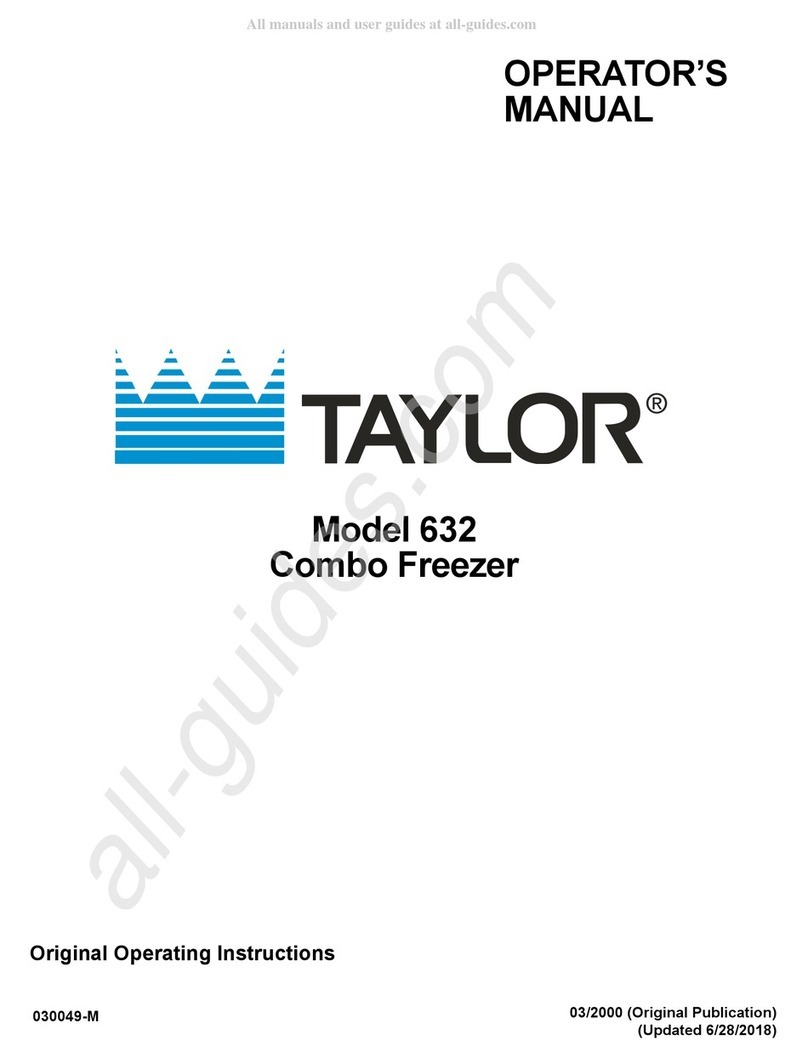 Taylor 632 User manual