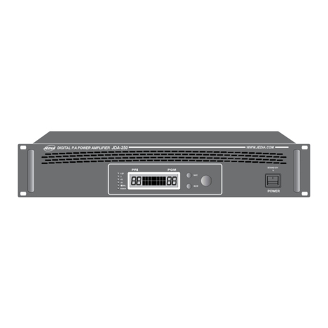 Jedia JDA-250 User manual