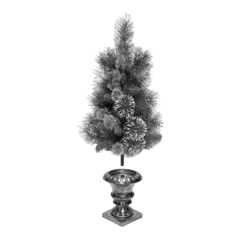 National Tree Company Pre-Lit Entrance Tree Assembly instructions