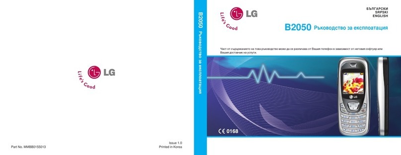 LG B2050 User manual