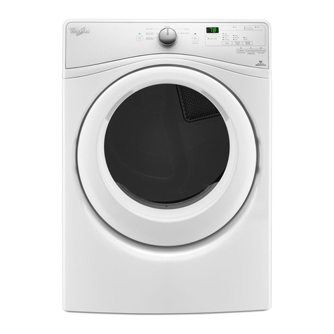 Whirlpool WED75HEFW Use & care guide