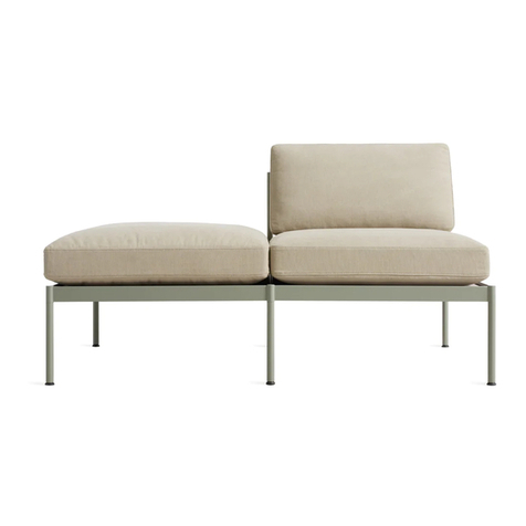 BluDot Chassis Sofa Series Quick start guide