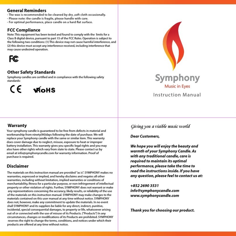 Symphony Music in eyes User manual