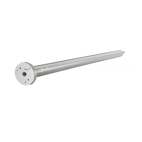 SOMFY Roll Up WireFree RTS installation instructions