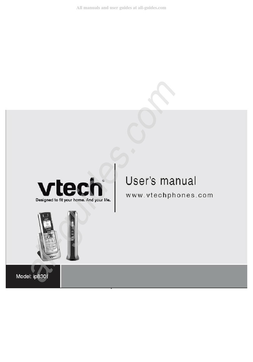 V-tech IP8301 user manual