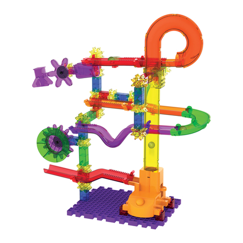 The Learning Journey Techno Gears Marble Mania Catapult User manual