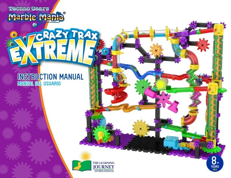 The Learning Journey Techno Gears Marble Mania Crazy Trax Extreme User manual The Learning Journey Techno Gears Marble Mania Crazy Trax Extreme User manual