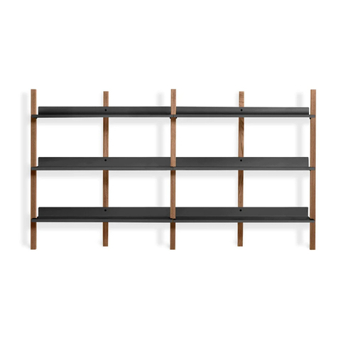 BluDot Browser Low Add-on Bookcase Quick start guide