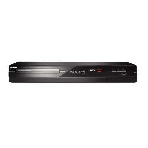 Philips DVDR3475/37 Service manual