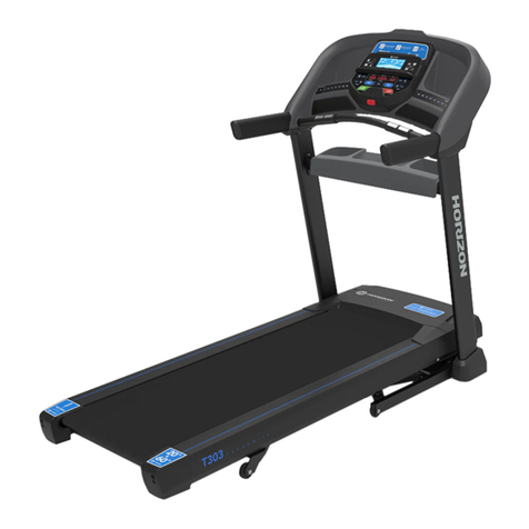 Horizon Fitness T303 owner's manual