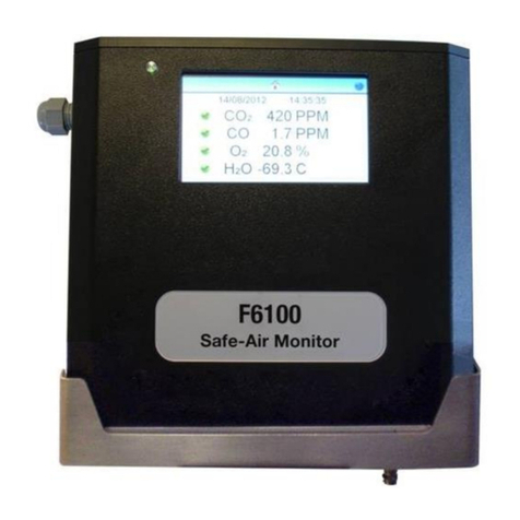 Factair F6100 operating instructions