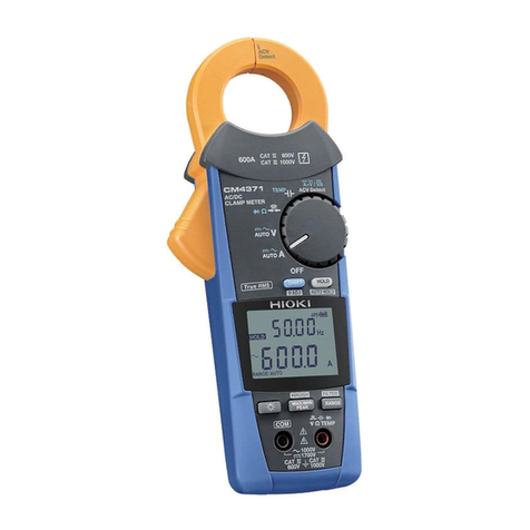 Hioki CM4371 instruction manual