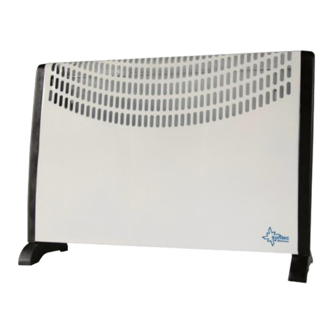 Suntec Wellness Klimatronic Heat Flow 2000 User manual