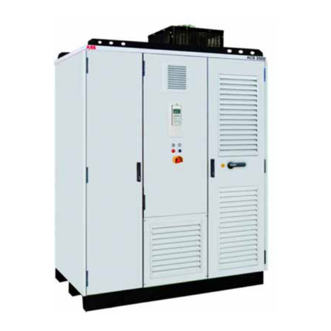 ABB ACS2000 AFE 1MVA user manual