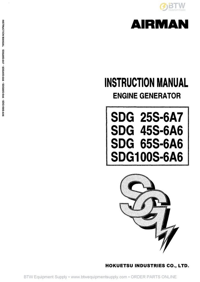 AirMan SDG25S-6A7 instruction manual