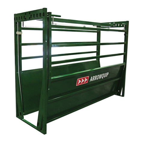 Arrowquip EASY FLOW CATTLE ALLEY User manual