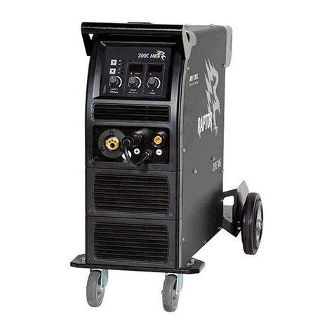 Linde BOC Raptor 200C MIG operating manual