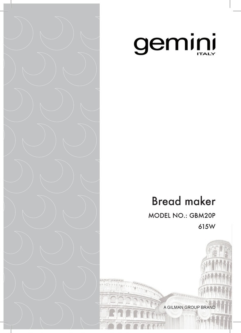 GILMAN Gemini GBM20P User manual