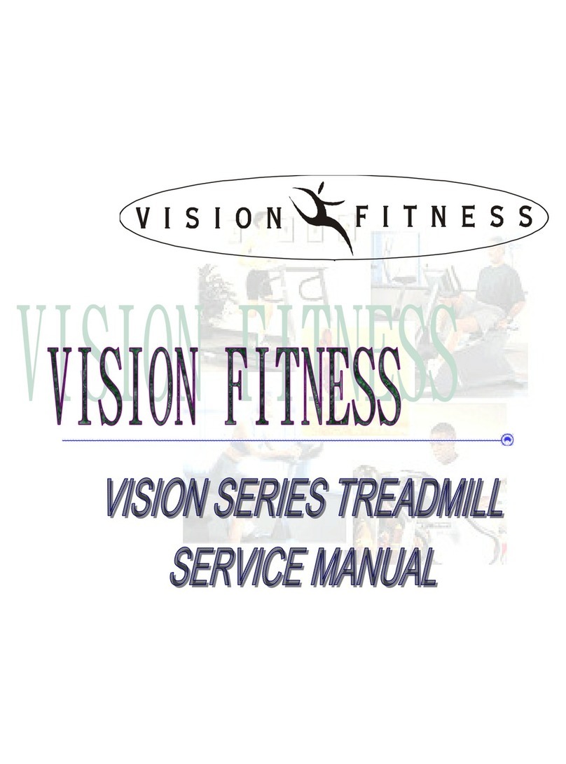 Vision Fitness Vision Series Service manual