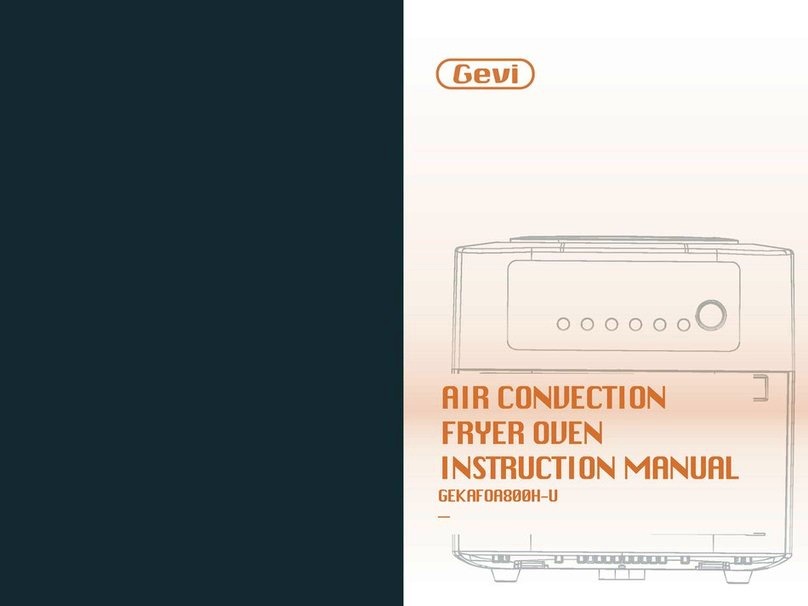 Gevi GEKAFOA800H-U instruction manual