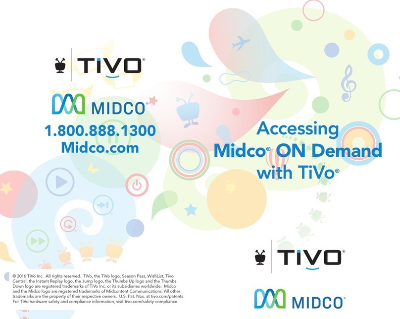 TiVo Midco quick start guide