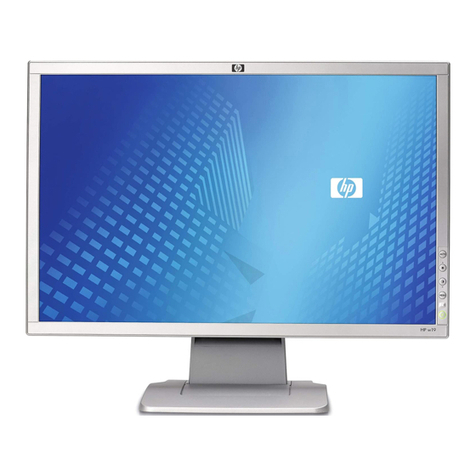 HP w19 - Widescreen LCD Monitor User manual