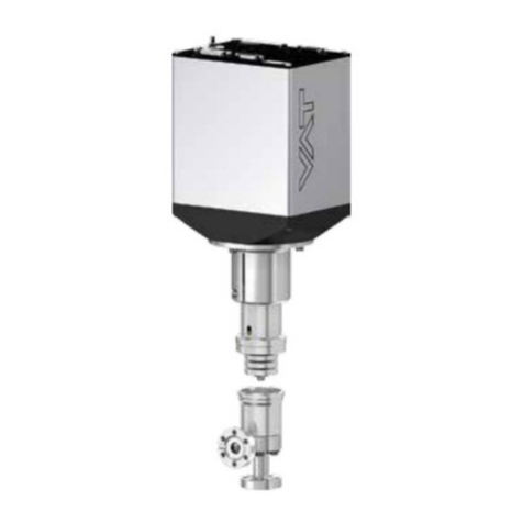 VAT 590 Series Installation, operating,  & maintenance instructions