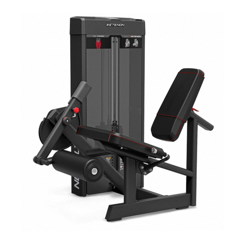 ETENON Fitness LEG EXTENSION owner's manual