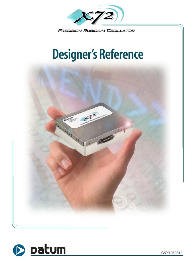 Datum X72 Designers reference handbook