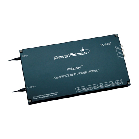 General Photonics POS-002 User manual