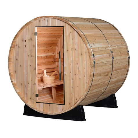 Almost Heaven Saunas Barrel Saunas Operating instructions
