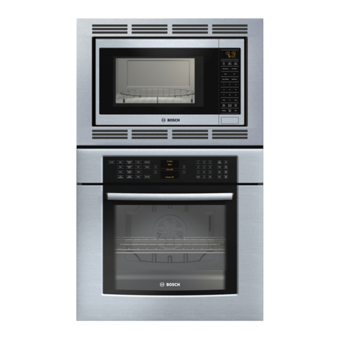Bosch HBL8750 use and care manual