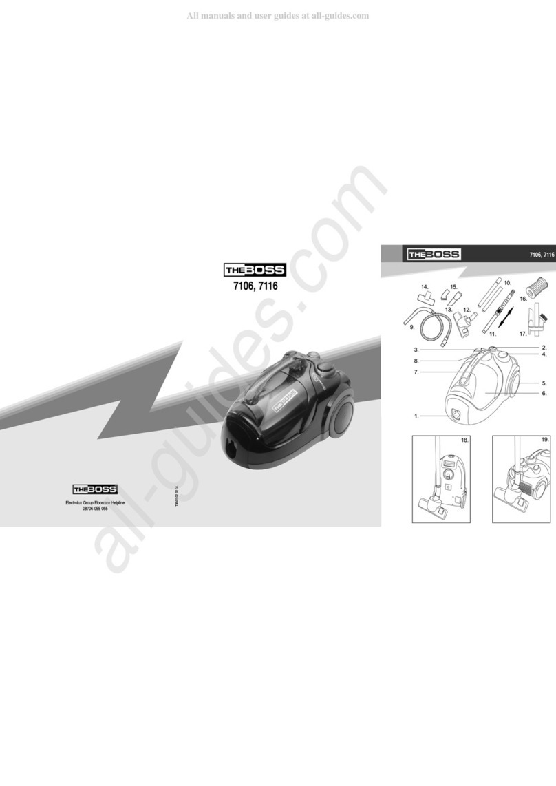 Electrolux The boss 7106 User manual