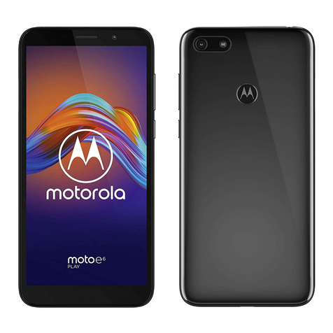 Motorola moto e6 play Instruction sheet