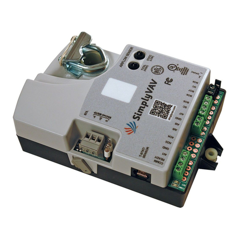 KMC Controls SimplyVAV BAC-8205 User manual