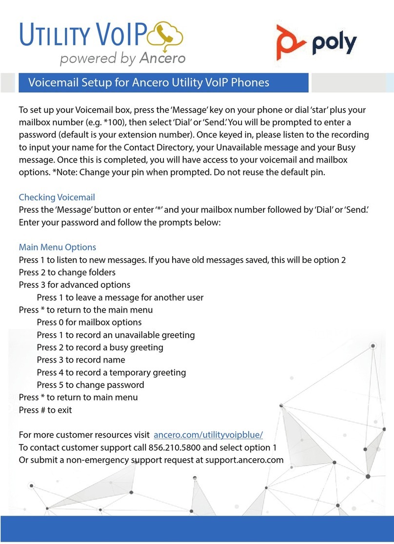 Poly UTILITY VOIP User manual
