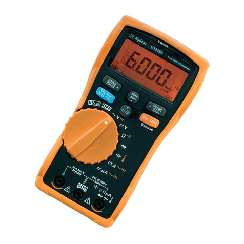Keysight U1231A quick start guide