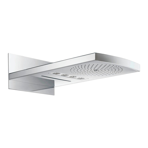Hans Grohe Raindance Rainfall 28411000 Instructions for use/assembly instructions