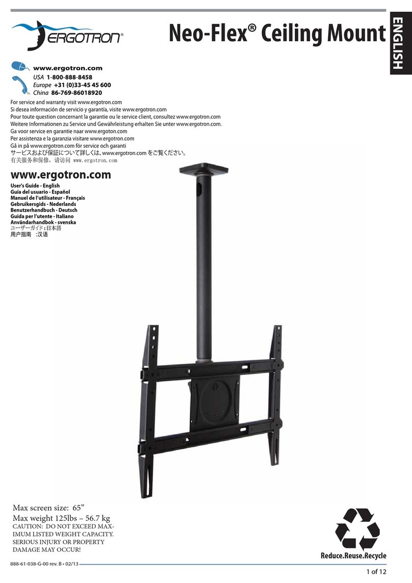 Ergotron Neo-Flex User manual