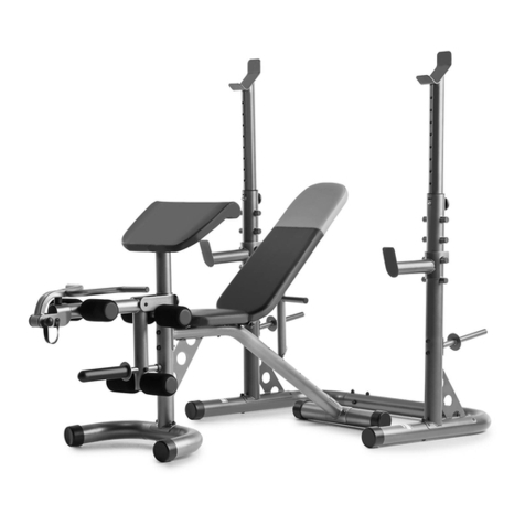 Weider XRS 20 User manual